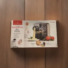 Kitchen Appliance - 2 in 1 Emeril Lagasse Pasta Machine + Slow Juicer Brand New 