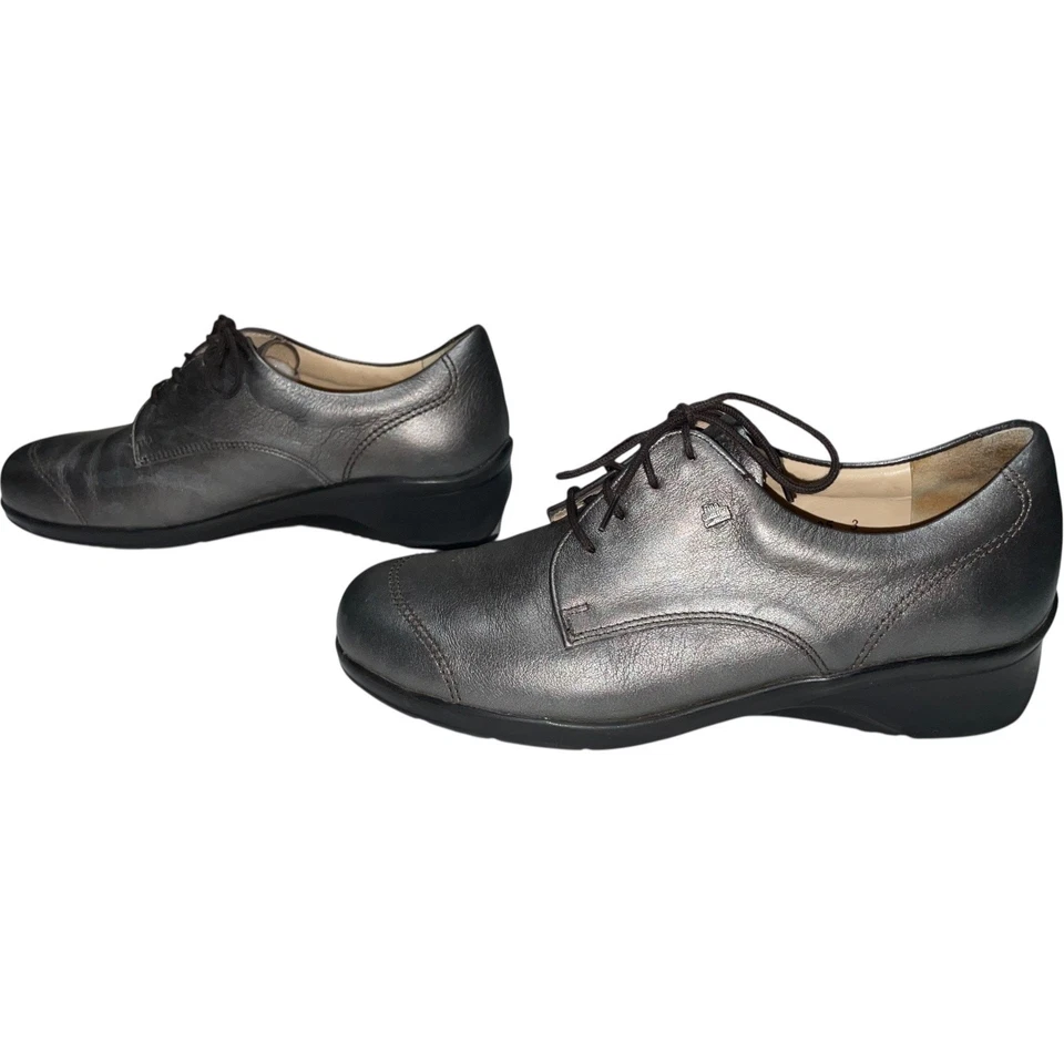 Zapatos de cuero metálico FINN COMFORT Talla: UK 4 US 6.5 Foto 4 de 4