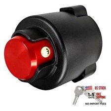 Upgraded Trailer Hitch Locks Fits 2-5/16 Inch Coupler, Heavy Duty Trailer