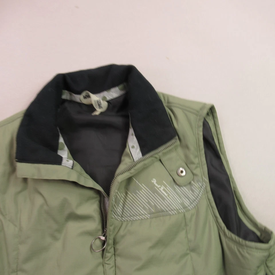 Pearl Izumi Vest Mens XL Sleeveless Lightweight Zip Pockets Outdoor Green - Image 2 of 4