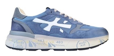 Premiata Herren-Sneaker aus Wildleder und Textil, Modell MICK0.1_8120, Farbe: Av