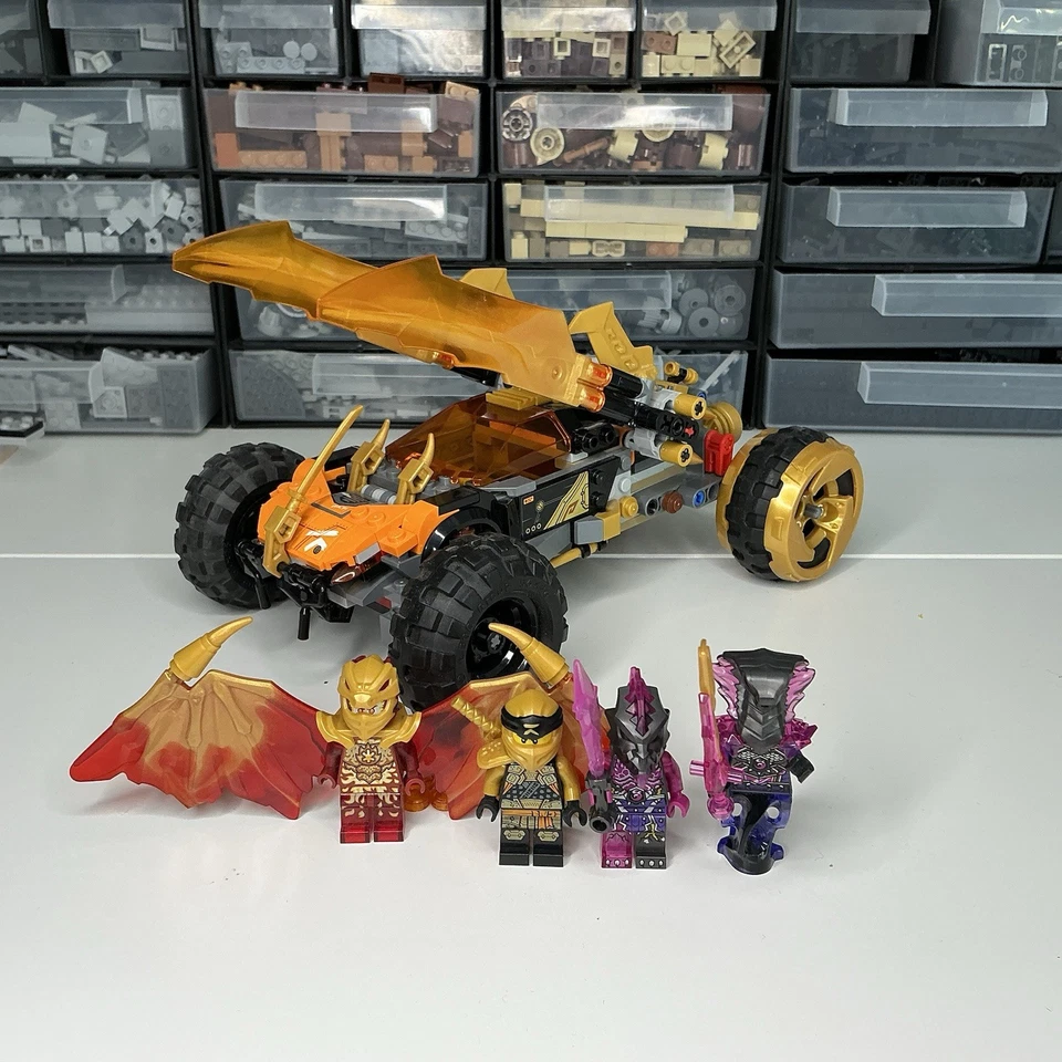 LEGO Ninjago Coles Dragon Cruiser Complete Set with Minifigures But No Box, photo 1 of 5
