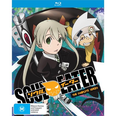 Soul Eater: The Complete Series Blu-ray | Anime | 6 Disc Set | Region A & B