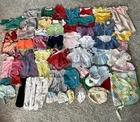 Lot Of 70+ Vintage 1985 Cabbage Patch Doll & other Doll Clothes; Some HTF!