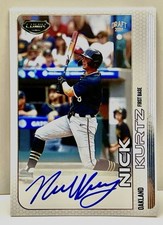 NICK KURTZ Pulse Lumin Draft 2024 Autograph 67/99 Oakland Athletics #PD-NK