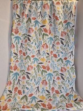 Little Unicorn Baby Meadow Floral Cotton Muslin Swaddle Blanket 47" x 47" NICE 