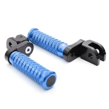 Blue M-Grip Front 25mm Extend Foot Pegs For Z1000 03-06 07 08 09 10 11 12 13