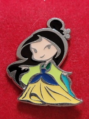 Disney Trading Pin 119519 Mulan Cuties Stylized Princess Mystery 2017 36F