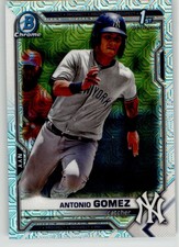 Antonio Gomez 2021 Bowman Chrome Prospects Mojo Refractor BCP-82 Yankees 1st