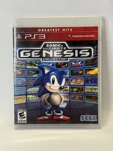 Sonic Ultimate Genesis Collection PS3 (PlayStation 3) CIB Scratch Free Disc