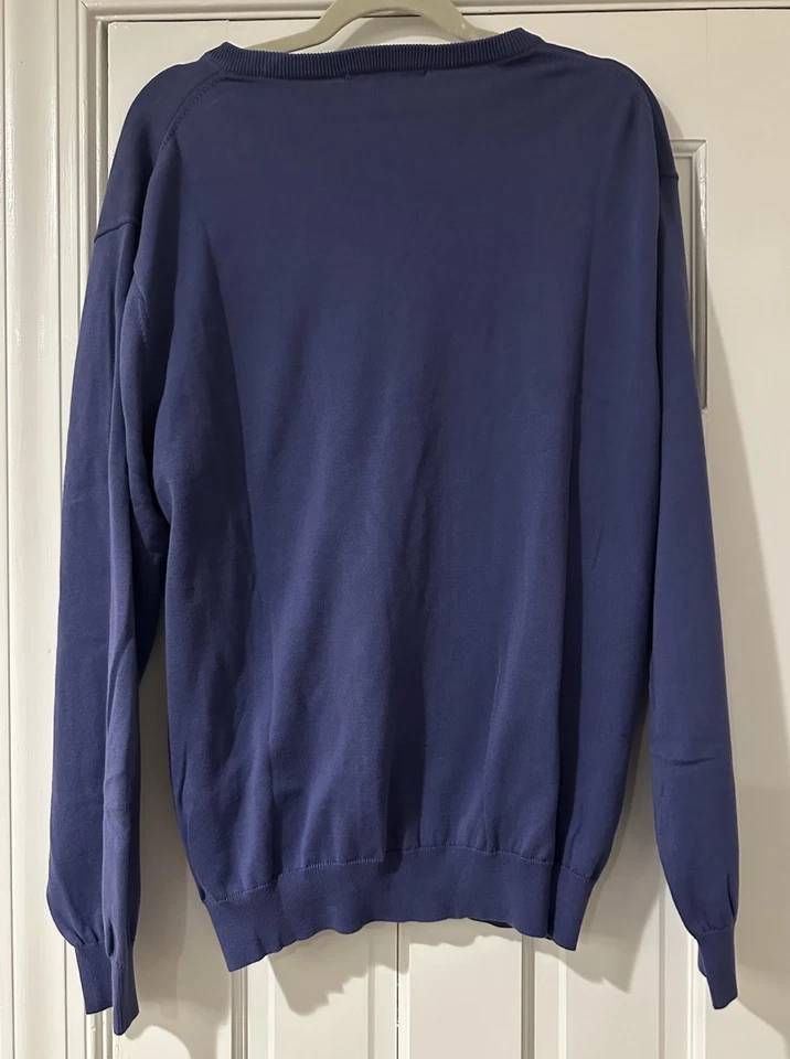 Suéter Southern Tide Algodón Cuello en V Púrpura XL USADO EN EXCELENTE ESTADO* 725 Foto 3 de 4