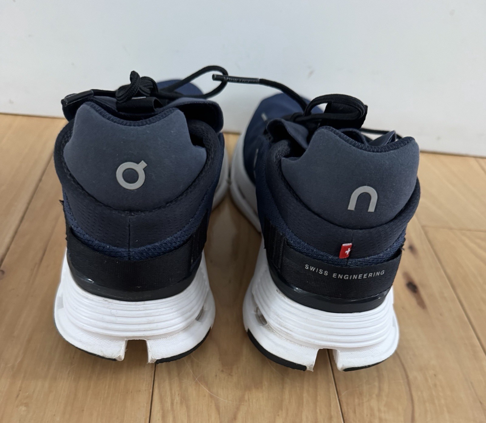 On Cloudnova Navy White Cloudtec Running Shoes  W… - image 5