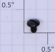 Lionel #6-32 x 3/16" Black Slotted Binding Head #675 Brush Plate Mounting Screw