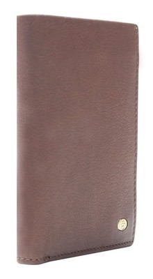 Esquire Chicago Wallet Compact Geldbörse Brown dunkelbraun Neu