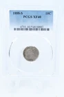 1888-S PCGS XF40 Liberty Seated Dime Business Strike 10C