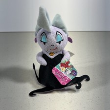 2019 Just Play Disney Princess Little Mermaid Ursula 6" Plush Stuffed Animal NWT