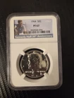 1964 KENNEDY HALF DOLLAR NGC PROOF PF 67 GRADED COIN