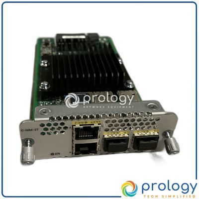 Cisco C-NIM-2T Catalyst NIM Module 2 Port 1 GE SFP with MAC Sec Fully Tested
