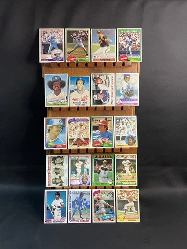 Topps Vintage Baseball 20-Card Lot Nolan Ryan/ Pete Rose / Carew EX-NRMT HOF’s