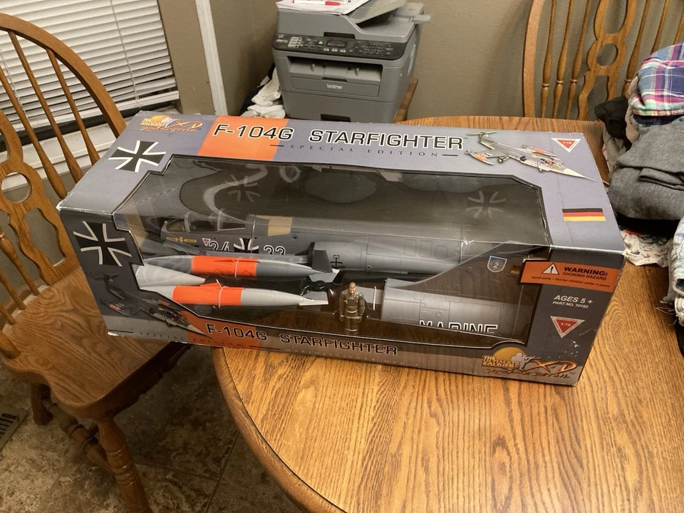 21st Century Ultimate Soldier XD 1:18 F-104G Starfighter marina alemana Foto 4 de 4