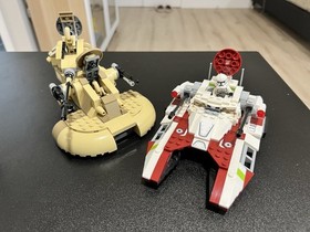 Lego Star Wars AAT 75080 Republic Fighter Tank 75182 Lot Of 2 Sets