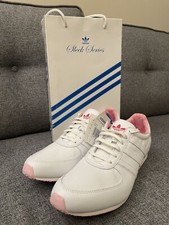 Adidas Adistar Sleek Series Women's Running Shoes Originals Leather UK 8.5 NEW