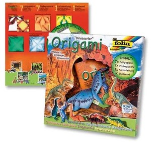 Details Zu Origami Faltblätter Tierwelt Dinosaurier Dinos Papier Falten Falt Blätter Neu