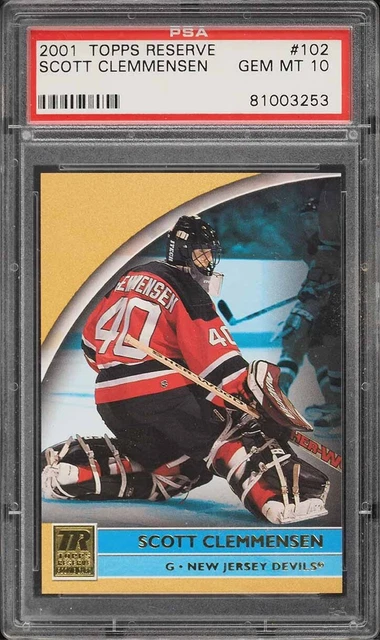 2001 Topps Reserve Scott Clemmensen ROOKIE /1099 #102 PSA 10