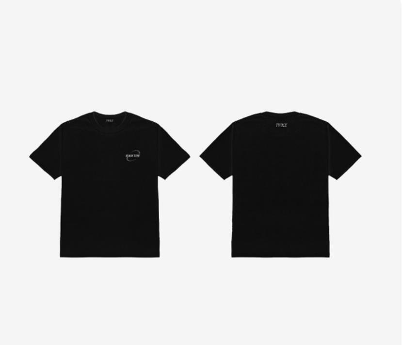 TWICE 5TH WORLD TOUR READY TO BE OFFICIAL MD GOODS T-SHIRT T