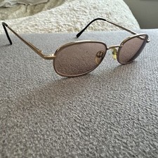 Roberto Elliot Vintage Hong Kong Ref-102 Gold Sunglass FRAMES ONLY 51-19-140