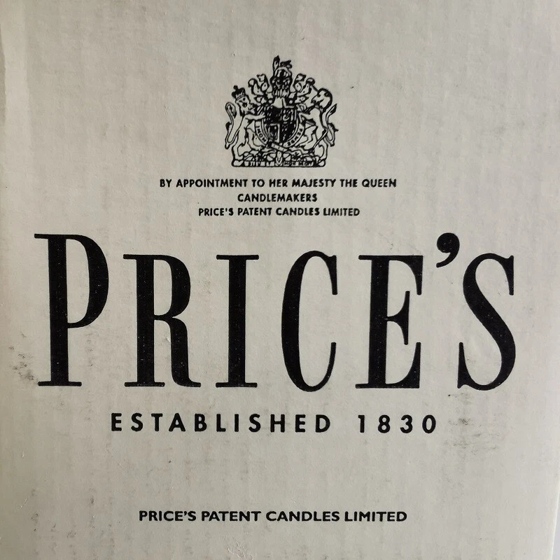 2pc Price Tapered Decorative Dinner Candles 25cm - Blue - Image 2 of 2