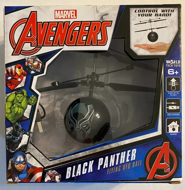 Marvel Avengers Black Panther Flying UFO Ball Helicopter NEW eBay