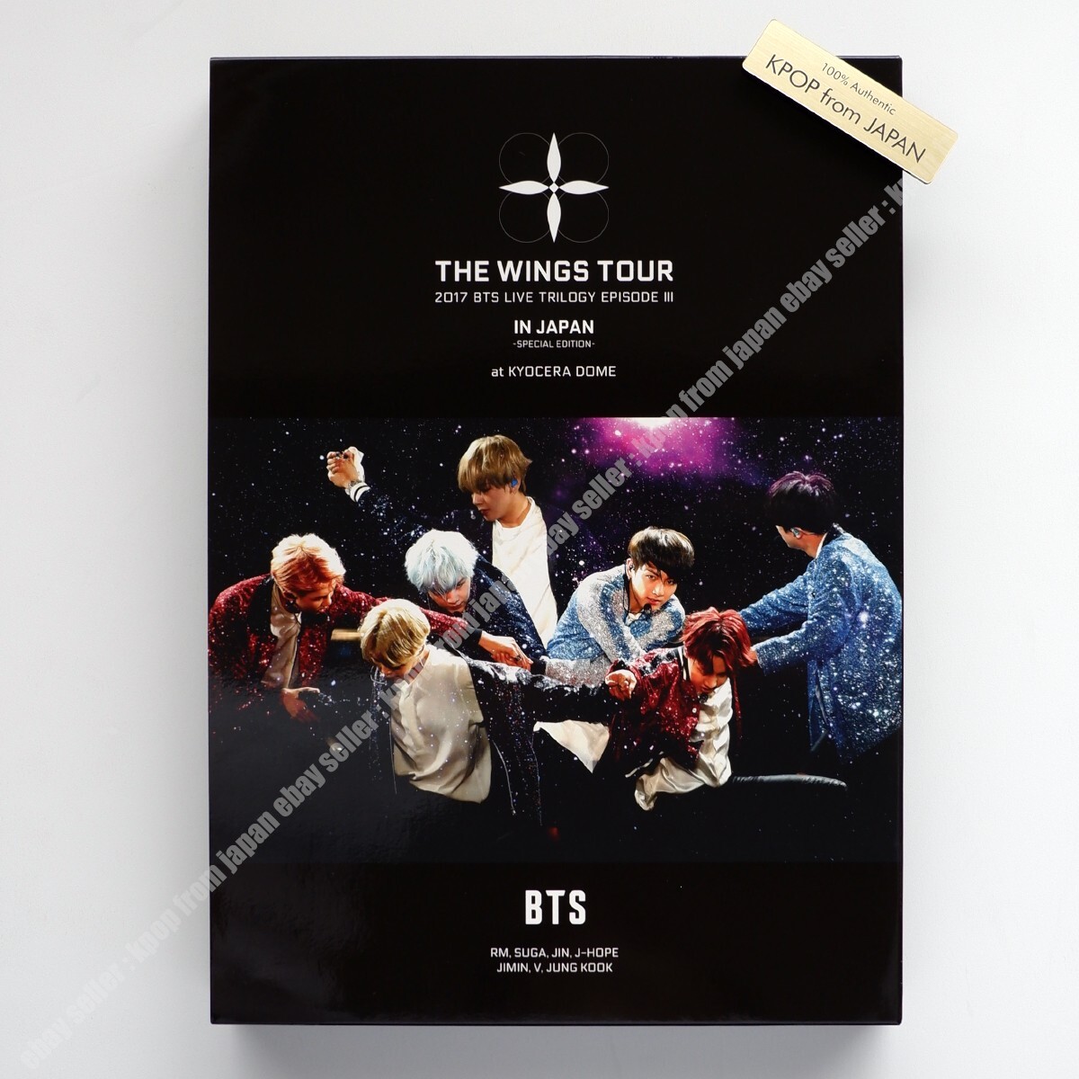 BTS 2017 LIVE TRILOGY EPISODE III THE WINGS TOUR Japan edition