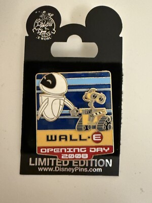 DISNEY PIN - LIMITED EDITION 1000 WALL-E UND EVA ERÖFFNUNGSTAG 2008