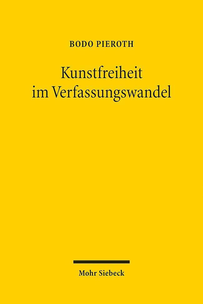 Thumbnail - Kunstfreiheit Verfassungswandel Bodo Pieroth