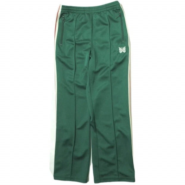 Needles x TATRAS CONCEPT STORE 23AW Track Pant Poly Smooth TCS EX MR570 S GREEN
