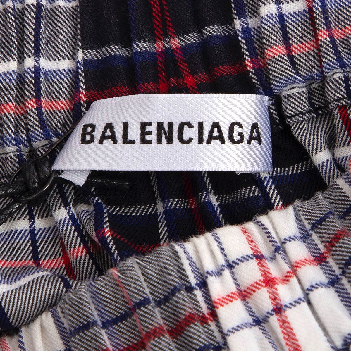 67832 auth BALENCIAGA red black white 2018 PLAID PYJAMA 67832 auth BALENCIAGA red black white 2018 PLAID PYJAMA