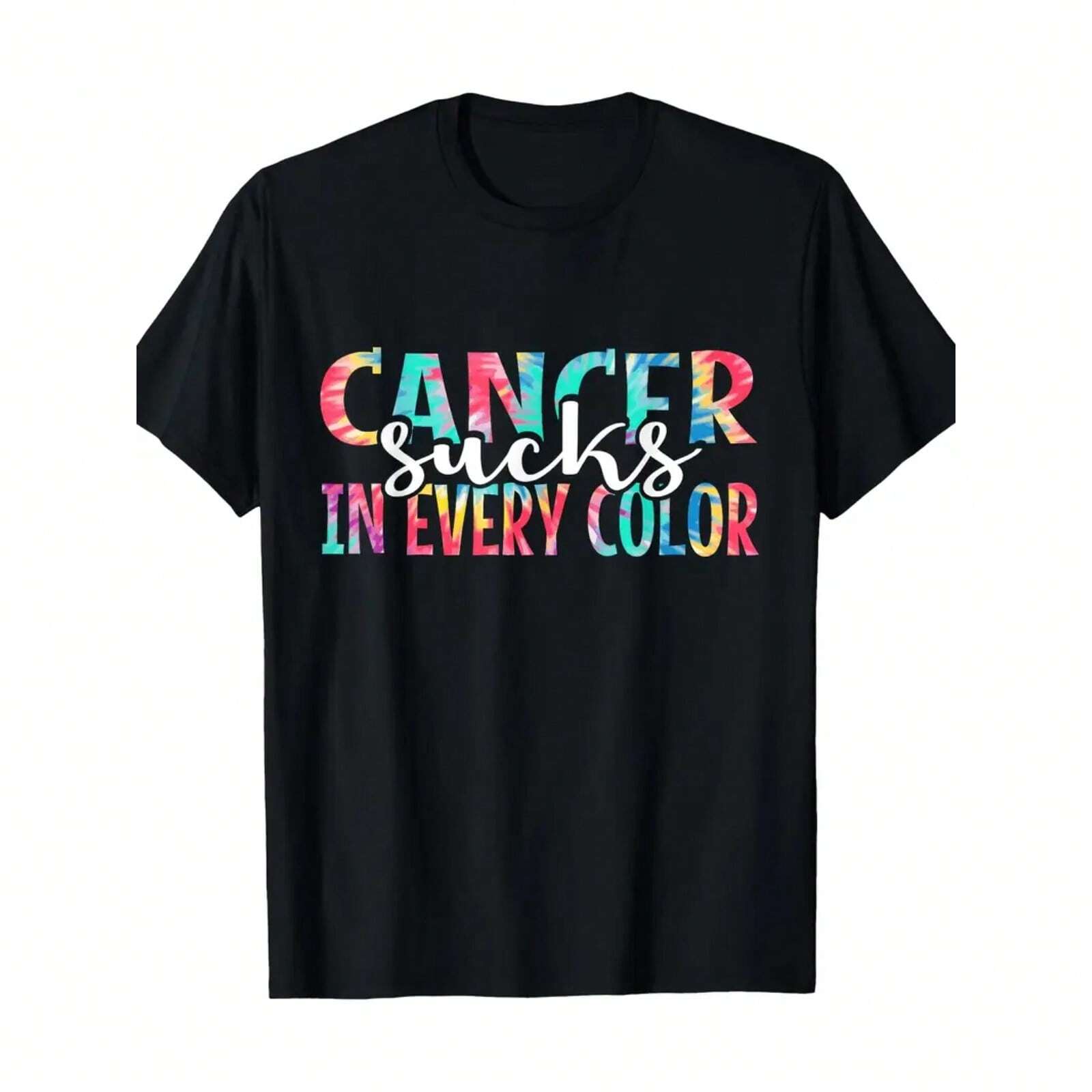 Fight Cancer Awareness T-Shirt - Tee With Bold 