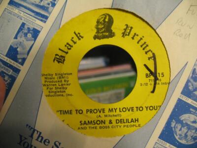 SAMSON & DELILAH THERE'S A DJ IN YOUR HEART SOUL 34 ON BLACK PRINCE 315!!