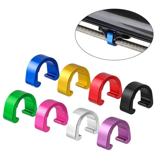 Brake & Gear Cable Housing Guides C Clip For MTB Road Bike Frame Forks & Cycles - Picture 5 of 38