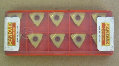 10 PCS SANDVIK COROMANT INSERT R166.0L-16UN01-200 GRADE 4125