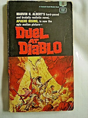 Marvin H. Albert--DUEL AT DIABLO Paperback Movie Tie-In 1957 James Garner 