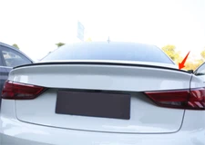 Rear Trunk Factory Style Spoiler Wing Fit 2014-2020 Audi A3 Sedan Glossy Black