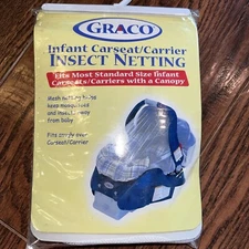 NEW Graco Carseat Carrier Insect Netting Protective Baby Mesh Standard Size