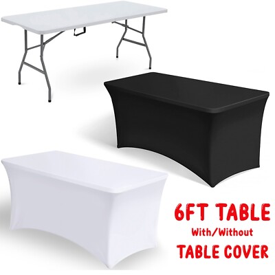 6FT CAMPING CATERING STRAPAZIERFÄHIG KLAPPTISCHBOCK PICKNICK BBQ PARTY