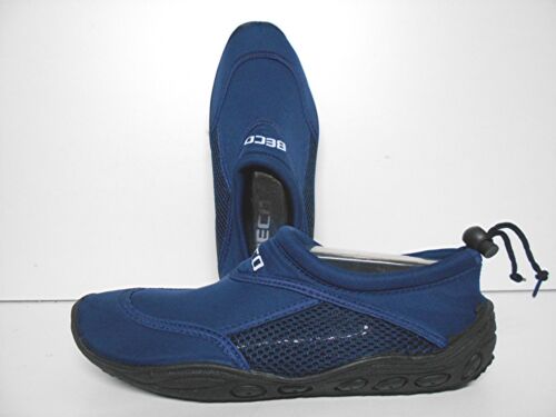 ! Strandschuhe Neoprenschuhe Badeschuhe, Größen 37 - 47, BECO, Aqua Schuhe, blau - Bild 2 von 2