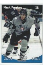 2001-02 Hull Olympiques (QMJHL) Nick Fugere