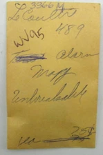 JAEGER LECOULTRE 489 MAINSPRING WATCH PARTS P&R PARTS OR REPAIR W62