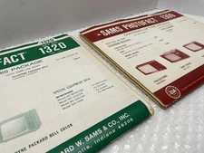 1973 SAMS PHOTOFACT SETS 1309 1320 w/ 6 TELEVISION REPAIR FOLDER
