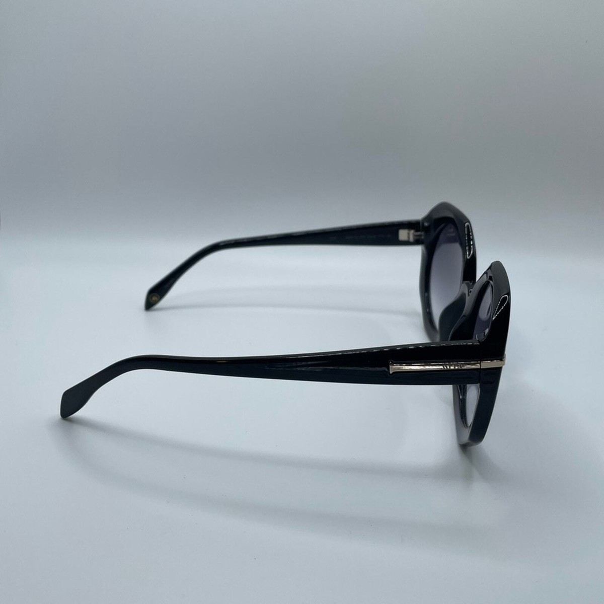 MITA SOLE Black Oversized Womens 100% Sustainable Sunglasses  display picture 2